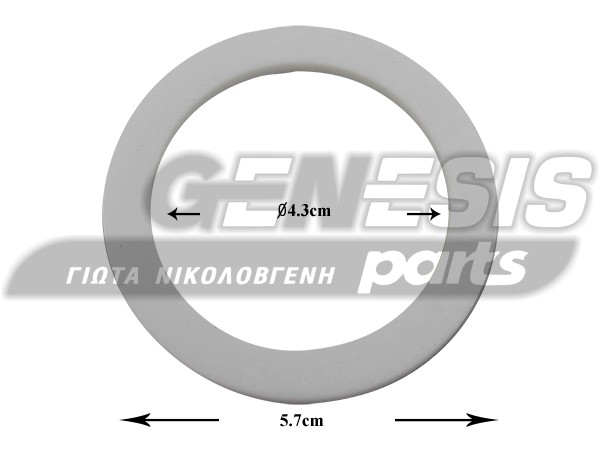 ΦΛΑΝΤΖΑ ΚΑΦΕΤΙΕΡΑΣ ΤΕΦΛΟΝ Φ57Χ43Χ3ΜΜ image
