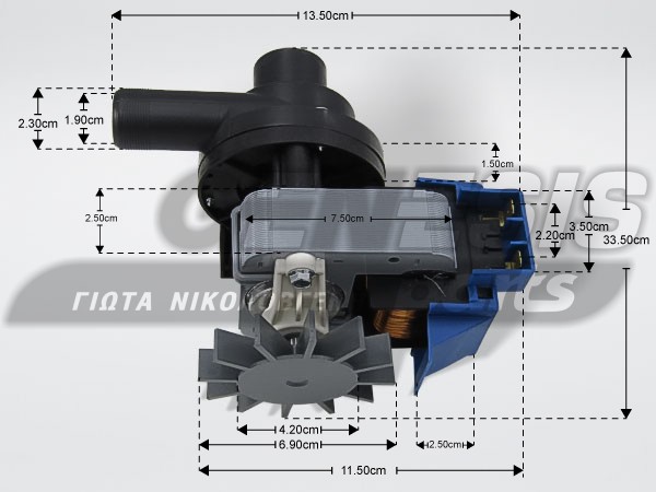 ΑΝΤΛΙΑ ΠΛΥΝΤΗΡΙΟY INDESIT ARISTON C00035656 image