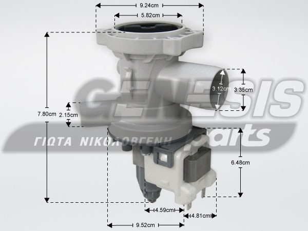 ΑΝΤΛΙΑ ΠΛΥΝΤΗΡΙΟΥ ΡΟΥΧΩΝ MIDEA 11001011000245 image