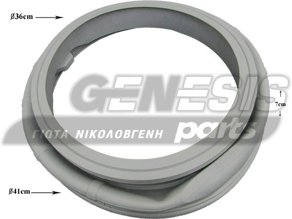 ΛΑΣΤΙΧΟ ΠΟΡΤΑΣ ΠΛΥΝΤΗΡΙΟΥ SAMSUNG DC64-02684A image