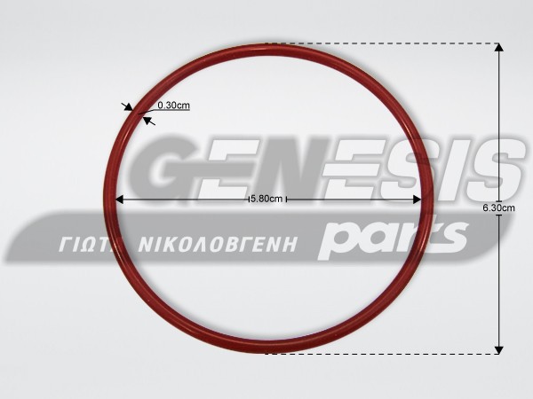 ΦΛΑΝΤΖΑ ΣΙΛΙΚΟΝΗΣ ΓΡΑΝΙΤΟΜΗΧΑΝΗΣ ΠΑΧΟΣ 2,62ΜΜ Φ58,42ΜΜ image