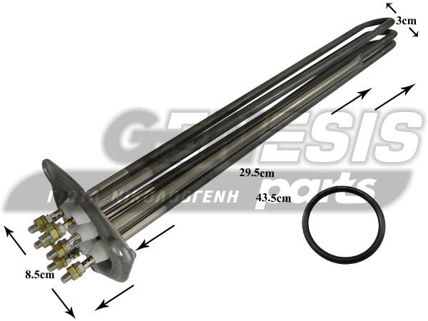ΑΝΤΙΣΤΑΣΗ ΜΠΟΙΛΕΡ ΕΠΑΓ.ΠΛ.ΠΙΑΤΩΝ 6000W 230/415V image