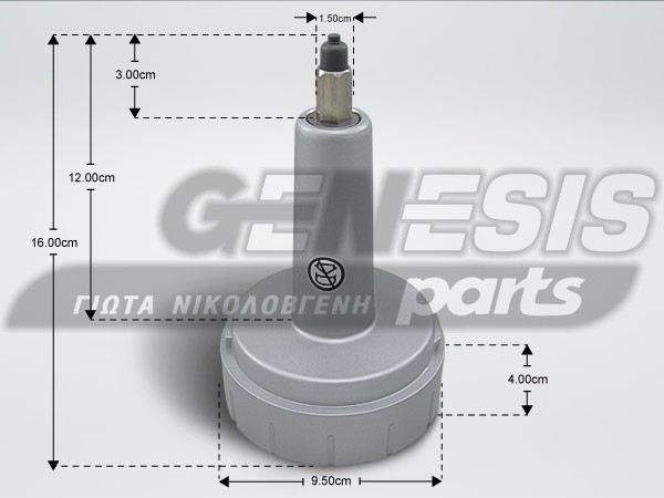 ΑΞΩΝΑΣ ΚΑΔΟΥ ΜΙΞΕΡ KENWOOD KW715664 image
