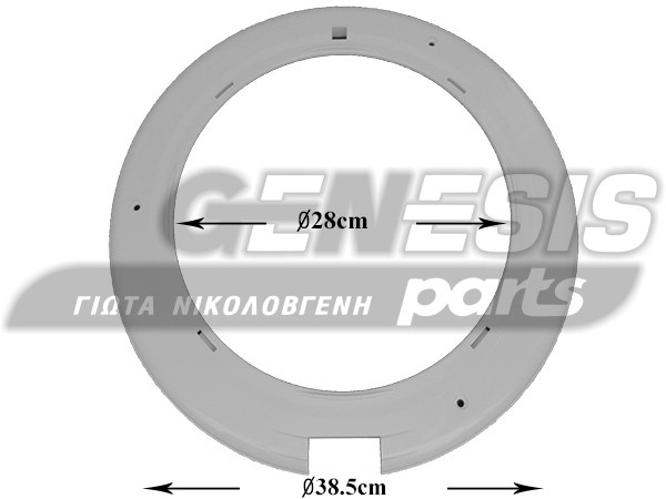 ΕΣΩΤΕΡΙΚΟ ΠΛΑΙΣΙΟ ΠΟΡΤΑΣ ΠΛΥΝΤΗΡΙΟΥ GORENJE 660136 image