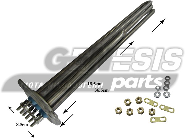 ΑΝΤΙΣΤΑΣΗ ΜΠΟΙΛΕΡ ΕΠΑΓ.ΠΛ.ΠΙΑΤΩΝ 9000W MARENO 1037312700 image
