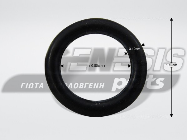 ΦΛΑΝΤΖΑ O-RING ΠΑΧΟΣ 1,78Χ7.66ΜΜ image