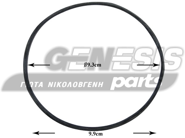 ΦΛΑΝΤΖΑ ΕΠΑΓ.ΚΑΦΕΤΙΕΡΑΣ O-RING ΣΙΛΙΚΟΝΗΣ 2,62ΜΜ image