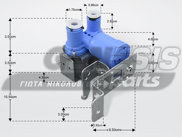 ΒΑΛΒΙΔΑ ΨΥΓΕΙΟΥ ΙΙ ΚΟΥΜΠΩΤΗ SAMSUNG DA97-02682Α image