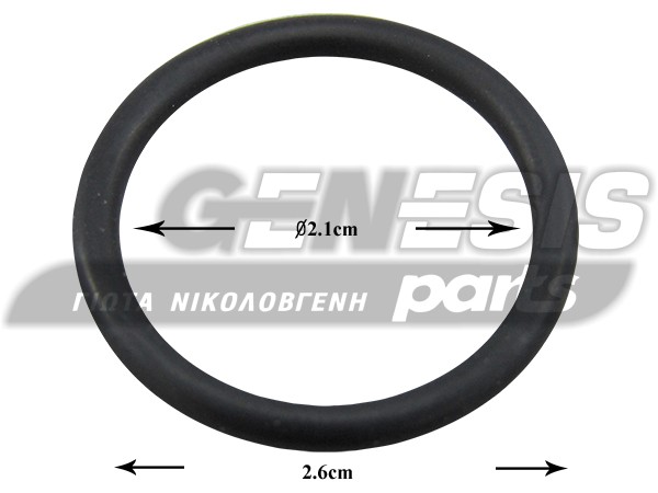 ΦΛΑΝΤΖΑ O-RING ΠΑΧΟΣ 2,62ΜΜ Φ20,63ΜΜ image