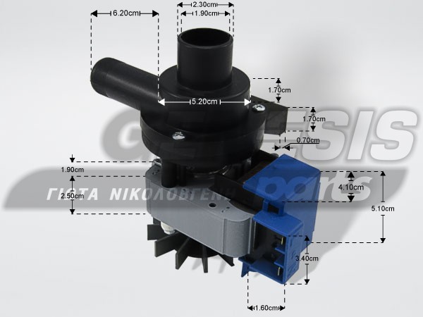 ΑΝΤΛΙΑ ΠΛΥΝΤΗΡΙΟY INDESIT ARISTON C00035656 image