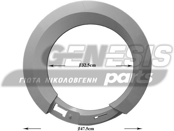 ΕΣΩΤΕΡΙΚΟ ΠΛΑΙΣΙΟ ΠΟΡΤΑΣ ΠΛΥΝΤΗΡΙΟΥ GORENJE 333845 image