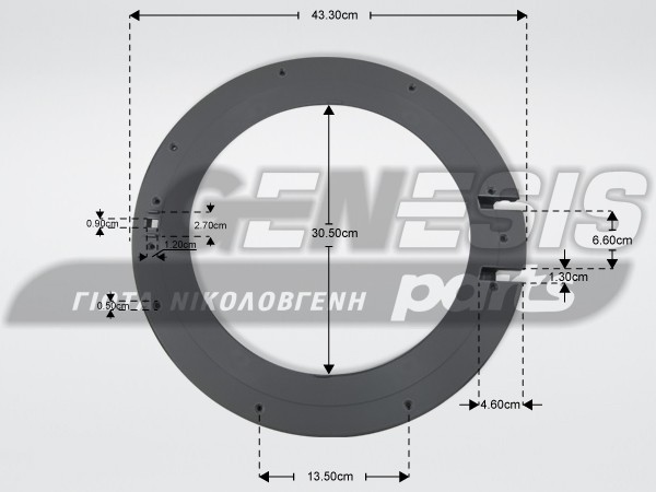 ΠΛΑΙΣΙΟ ΠΟΡΤΑΣ ΠΛΥΝΤΗΡΙΟΥ ΕΣΩΤΕΡΙΚΟ SAMSUNG DC61-01144A image