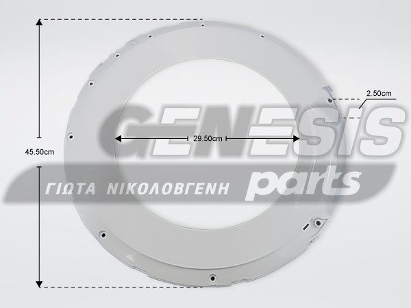 ΠΛΑΙΣΙΟ ΠΟΡΤΑΣ ΠΛΥΝΡΤΗΡΙΟΥ ΕΣΩΤΕΡΙΚΟ SIEMENS BOSCH OR.CODE 798820 image