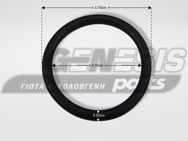 ΦΛΑΝΤΖΑ O-RING ΠΑΧΟΣ 5,34X47ΜΜ Φ58ΜΜ image